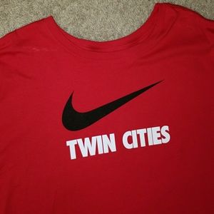 New Nike Men's Twin Cities Swoosh T Shirt